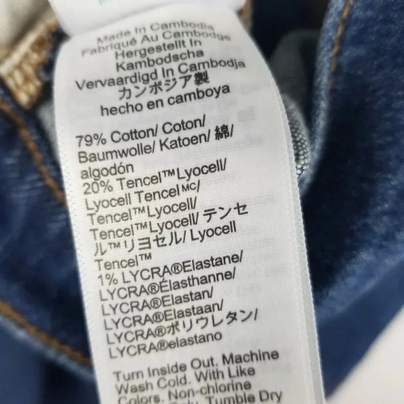 J. Crew Women's Essential Re-Imagined Straight Jeans Sz 28T - Picture 6 of 6